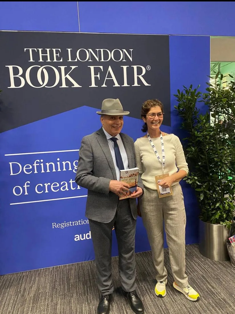 At The London Book Fair with New Arab World